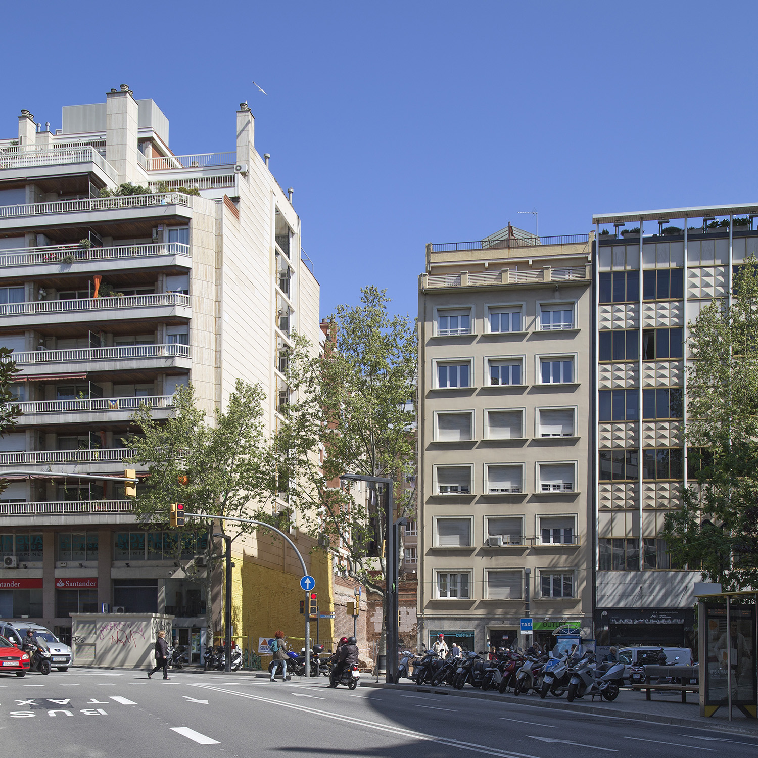 Edificio Lesseps — Estado original